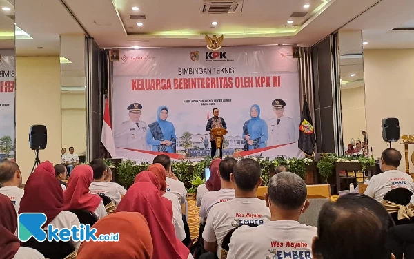 KPK Gelar Bimtek Tanamkan Nilai Antikorupsi di Lingkungan Pemkab Jember