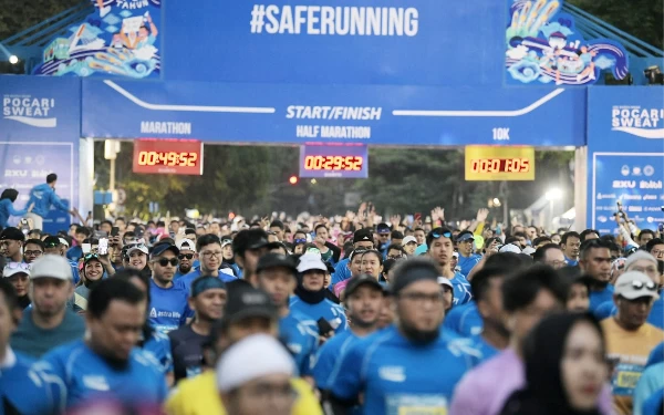 Foto Pocari Sweat Run Indonesia 2023. (Foto:Adpim Jabar)