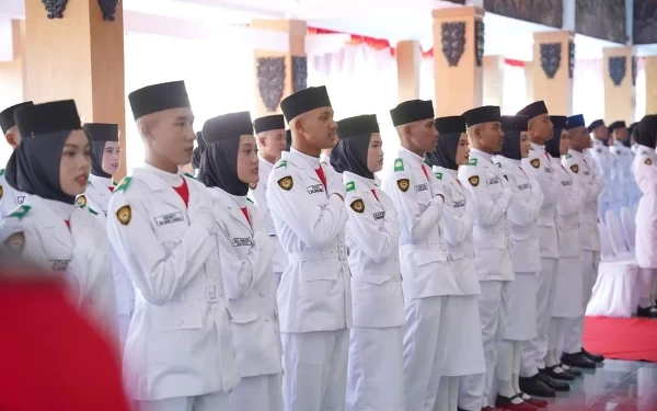 Thumbnail Paskibraka Kabupaten Pacitan 2023 Resmi Dikukuhkan Bupati