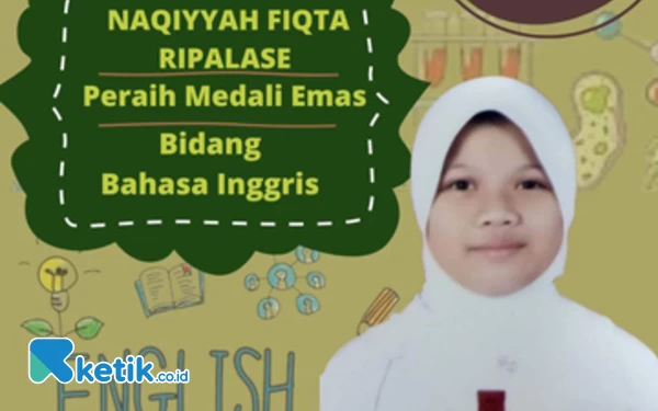 Thumbnail Berita - Siswi SD Muhammadiyah 1 Kota Pagaralam Raih Emas di Olimpiade Bahasa Inggris Nasional