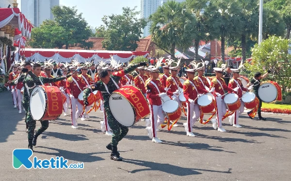 Meriahnya Upacara Peringatan HUT Ke-78 RI