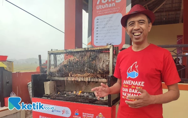 Bakar Ikan 78 Kg, Cara Warga Pacitan Semarakkan HUT ke-78 RI