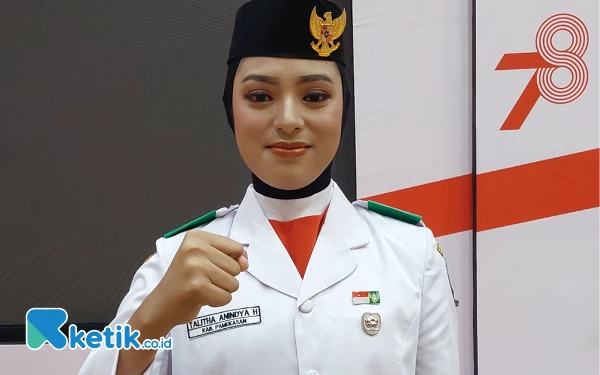 Thumbnail Inilah Talitha Anindya, Sosok Pembawa Baki di Upacara Kemerdekaan RI