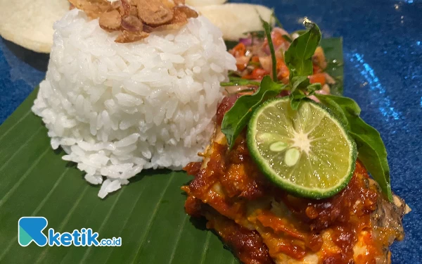 Foto Menu Ikan Bakar Jimbaran di Jelajah Kuliner Sheraton Surabaya. (Foto: Shinta Mirand/Ketik.co.id)