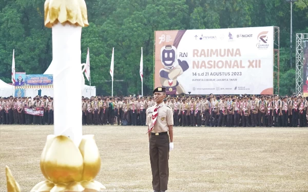 Foto Kegiatan Raimuna Nasional yang digelar di Bumi Perkemahan Cibubur. (Istimewa/ dokMcD