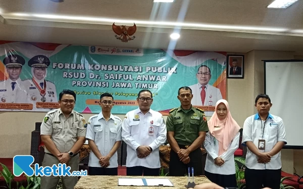 Foto Foto bersama usai agenda penandatanganan berita acara FKP RSSA