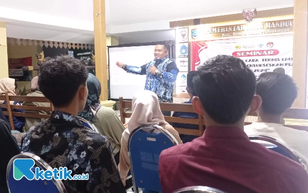 Thumbnail Berita - Mahasiswa KKN UPM Gelar Seminar Bareng KPU Kabupaten Probolinggo