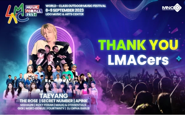 LMAC Music ForAll Fest 2023 Berhasil Memukau Ribuan Penonton