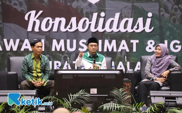 Sekjen PKB Cak Udin Sapa Relawan Muslimat dan IGTKM Kabupaten Malang, Siap Menangkan Pileg-Pilpres 2024