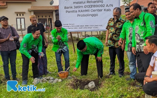 Thumbnail Berita - Bupati Probolinggo Ground Breaking Kahmi Center Kabupaten Probolinggo