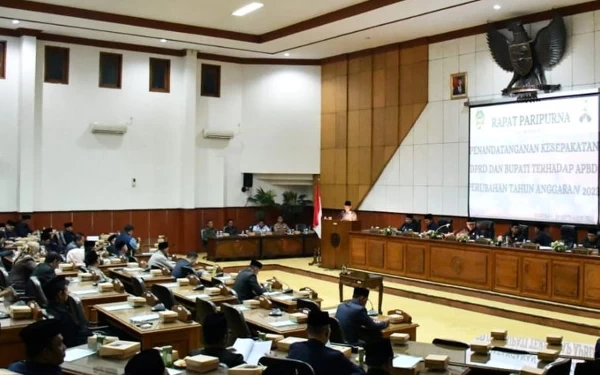 Thumbnail Berita - DPRD Kabupaten Madiun-Pemkab Sepakati Perubahan APBD 2023, Cek 3 Fokus Utama Anggarannya