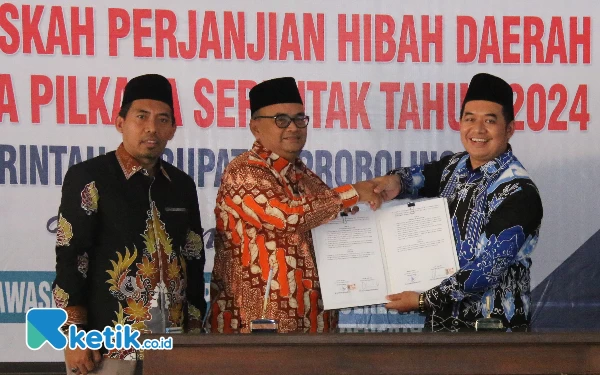 Kabupaten Probolinggo Paling Cepat Teken NPHD Pilkada Serentak 2024