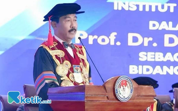 Thumbnail Berita - Rektor IPDN Hadi Prabowo Dikukuhkan Jadi Guru Besar Ilmu Pemerintahan