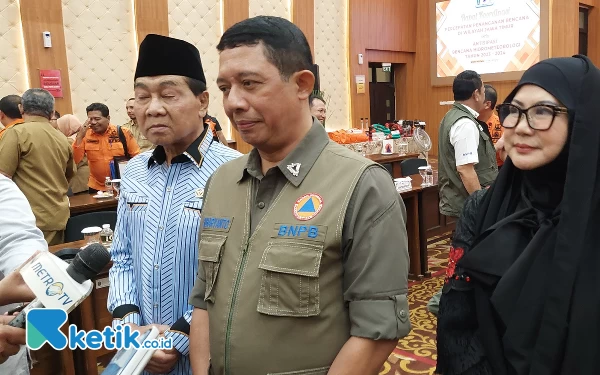 Koordinasi Penanganan Bencana, BNPB Gelar Rapat Koordinasi Bersama Pemprov Jatim