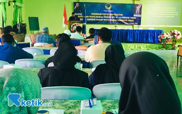 Foto Suasana Pelatihan Guru Saksi di Sugihwaras Jenu Tuban  (FOTO: Ahmad Istihar/Ketik.co.id)