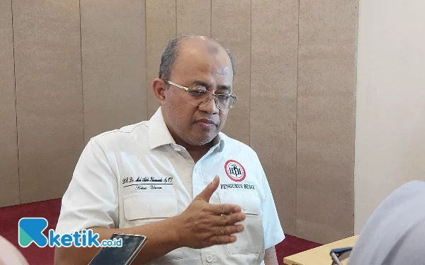 Foto Ketua Umum Pengurus Besar (PB) Dokter Moh. Adib Khumaidi.(Foto: Husni Habib/Ketik.co.id)