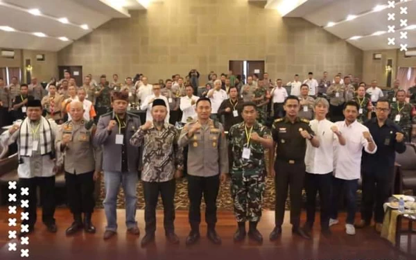 Cegah Hoaks Pemilu, Polres Cianjur Gelar Forum Silaturahmi Kamtibmas