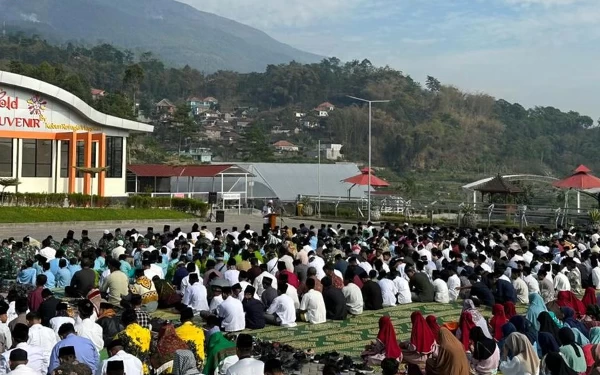 Kemarau Panjang, 1000 Warga Magetan Gelar Sholat Istisqa Minta Hujan Segera Turun