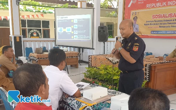 Satpol PP dan Damkar Tuban Adakan Sosialisasi Peredaran Rokok Ilegal, Blusukan sampai Kios-Kios