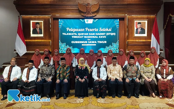 Gubernur Khofifah Lepas 20 Kafilah Menuju Ajang STQH 2023