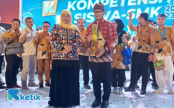 Thumbnail Berita - Lomba Kompetensi Siswa SMK XXXI 2023, Jawa Timur Berhasil Boyong Juara Umum