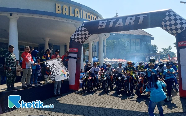 Meriah! Ribuan Peserta KWB Super Adventure 6 Nikmati Jalur Wisata Kota Batu