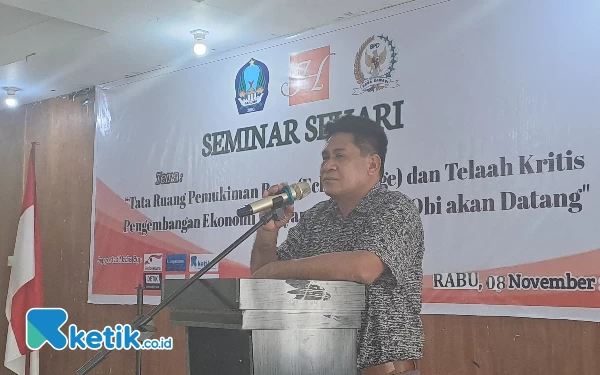 Lewat Seminar, Pemdes - BPD Ajak Harita Lebih Jeli Melihat Pengembangan Echovillage Desa Kawasi