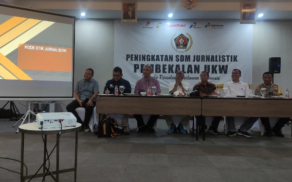 Tingkatkan SDM Jurnalis, PWI Tuban Gelar Peningkatan dan Pembekalan Uji Kompetensi