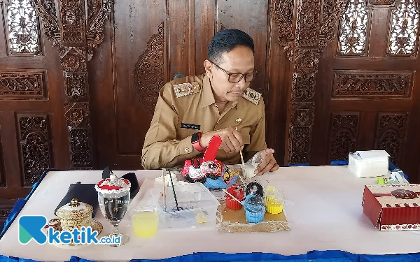 Thumbnail Bersiap Jadi Tuan Rumah International Mask Festival, Forkopimda Kota Malang Lukis Topeng