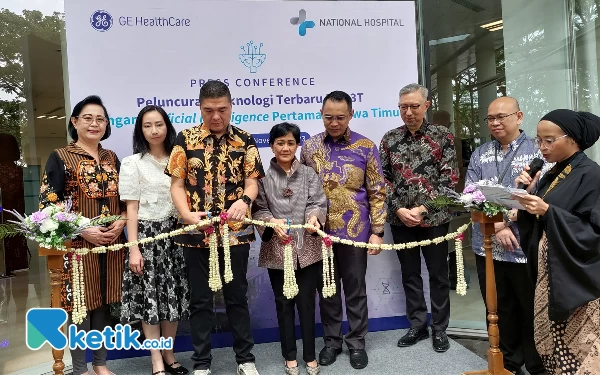 Foto Suasana peresmian layanan MRI terbaru 3T di National Hospital. (Foto: Husni Habib/Ketik.co.id)