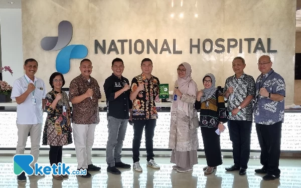 Foto Kunjungan RSSA Malang ke National Hospital. (Foto: Naufal/Ketik.co.id)