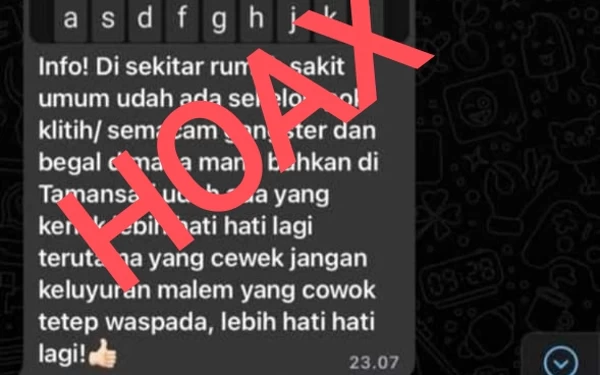 Thumbnail Ramai Video Disebut Aksi Begal dan Klitih, Polres Bondowoso Tegaskan Hoaks