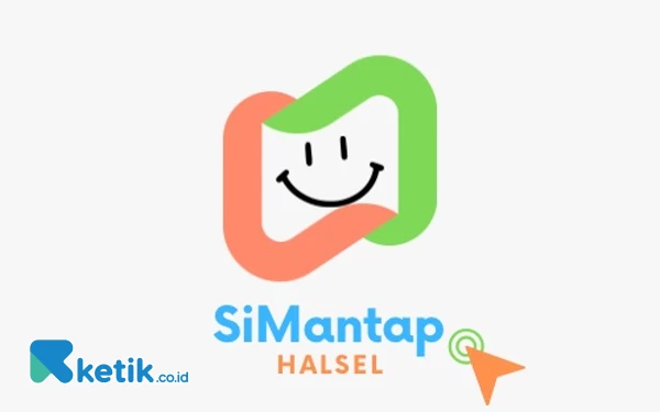 Foto Logo Inovasi Berbasis Aplikasi SIMANTAP HALSEL (Foto Humas BPKAD Halmahera Selatan)