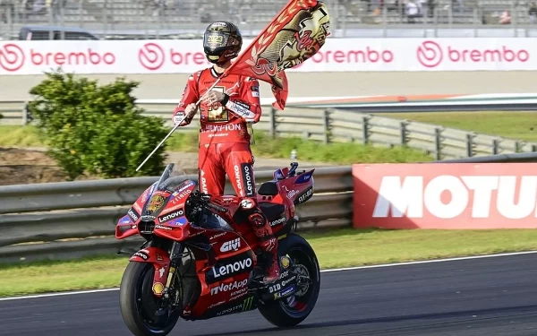 Martin Crash, Bagnaia Juara Dunia  MotoGP 2023!