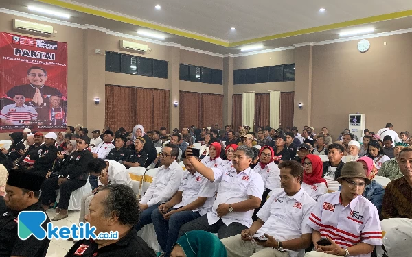 Foto Suasana konsolidasi PKN di Aula Hotel Ilhami Blitar, Rabu (29/11/2023) (foto: Favan/ketik.co.id)