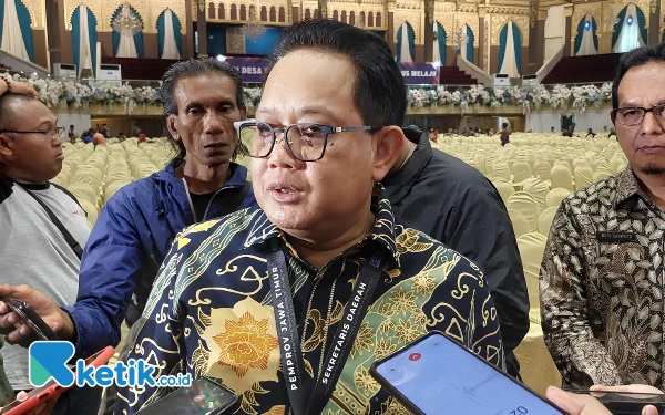 Foto Sekdaprov Jatim Adhy Karyono. (Foto: Husni Habib/Ketik.co.id)