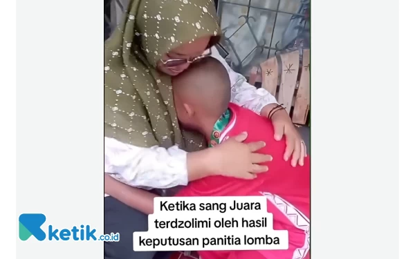 Foto Tangkapan layar video yang viral sebelumnya (Foto: Fajar Rianto / Ketik.co.id)