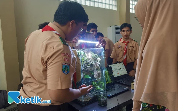 Foto Karya siswa SMA Islam Sabilillah Malang. (Foto: Lutfia/Ketik.co.id)