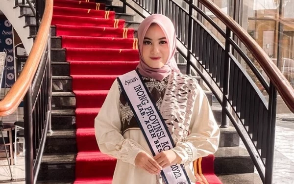 Foto Irhamni Malika, Duta Wisata Aceh Besar 2022 (Foto: dok. pribadi)