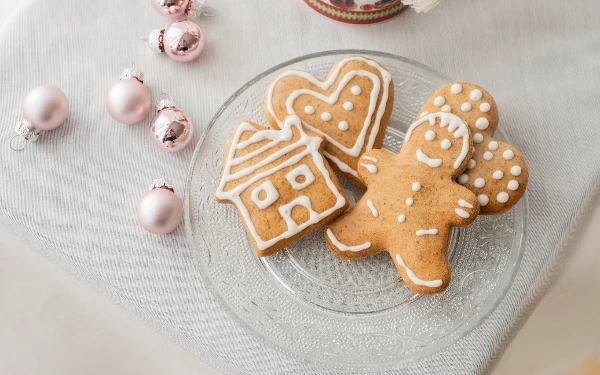 Foto Salah satu sajian natal, kue jahe yang menggunakan rempah rempah. (Foto: Pexels)