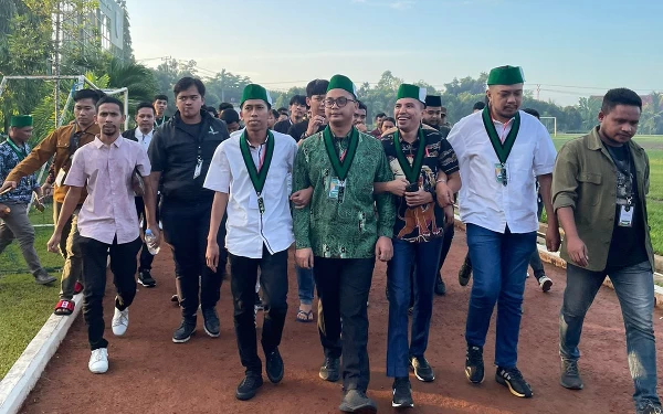 Foto Bagas Kurniawan yang terpilih secara aklamasi dalam putaran kedua, mendapat dukungan solid dari seluruh peserta. (Istimewa)