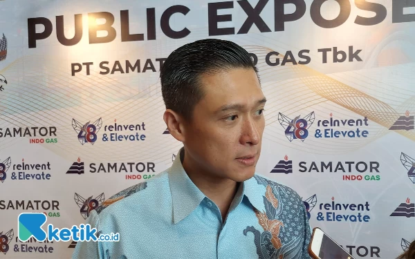 Foto Direktur Utama Samator Indo Gas. (Foto: Husni Habib/Ketik.co.id)