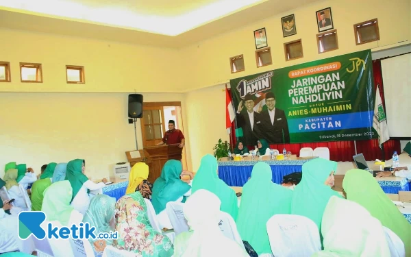 Foto Suasana rapat koordinasi JPN Pacitan. (Foto: Al Ahmadi/Ketik.co.id)