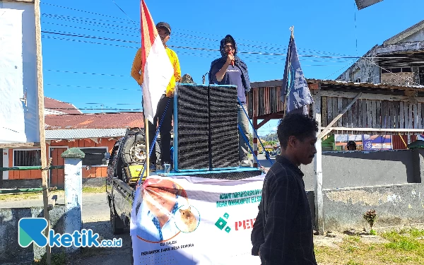 Thumbnail Mahasiswa Gane Barat Selatan Tuntut Bupati Halsel Berhentikan Kades Dowora