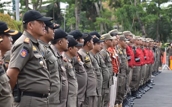 Thumbnail Berita - Jelang Nataru Satpol PP Surabaya Bakal Gelar Patroli Besar-Besaran