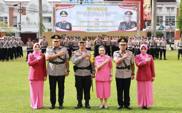 Thumbnail Berita - Lima Pejabat Polda DIY Dimutasi, Termasuk Wakapolda