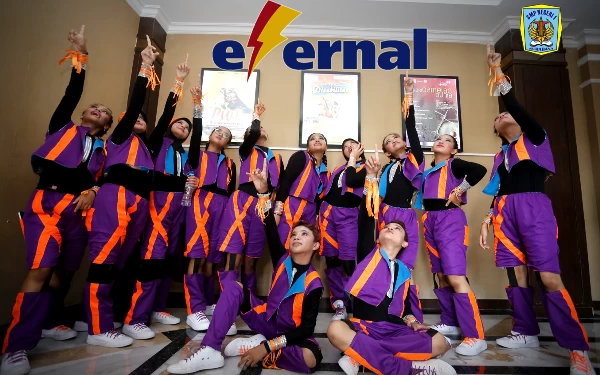 Foto Group Dance Eternal SMPN 1 Surabaya (Foto: Dok SMPN 1 Surabaya)