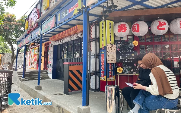 Foto Koji Ramen tampak dari depan. (Foto: Lutfia/Ketik.co.id)