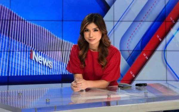 Foto Ayaa Nufus, News Anchor TV Nasional (Foto: Wandi Ruswannur/ketik.co.id)