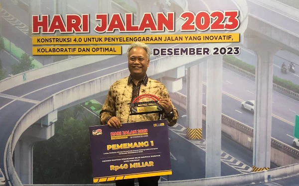 Juara 1 Penyelenggaran Jalan, Pemkot Surabaya Berhak Terima Proyek Senilai Rp 40 Miliar